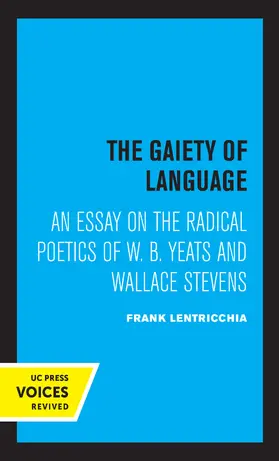 Lentricchia |  The Gaiety of Language | Buch |  Sack Fachmedien