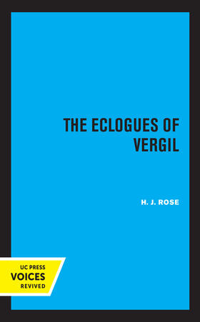 Rose |  The Eclogues of Vergil | Buch |  Sack Fachmedien