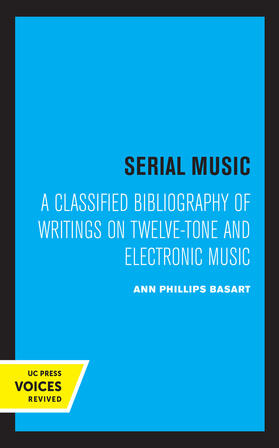 Basart |  Serial Music | Buch |  Sack Fachmedien