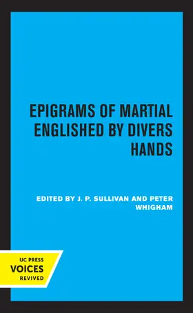 Sullivan / Whigham |  Epigrams of Martial Englished by Divers Hands | Buch |  Sack Fachmedien