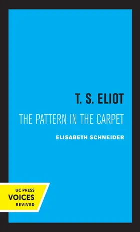 Schneider |  T. S. Eliot | Buch |  Sack Fachmedien