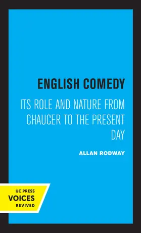 Rodway |  English Comedy | Buch |  Sack Fachmedien