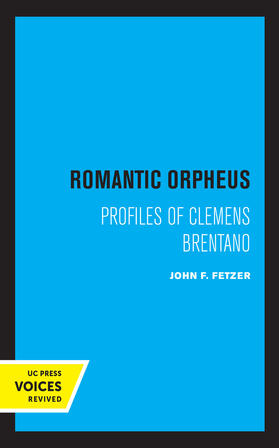 Fetzer |  Romantic Orpheus | Buch |  Sack Fachmedien