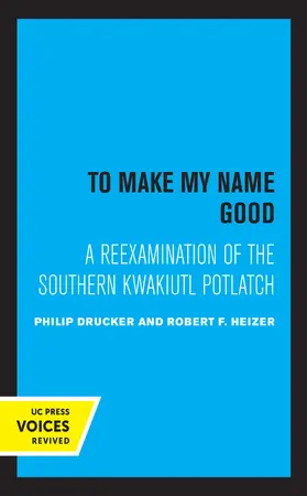 Philip / Heizer |  To Make my Name Good | Buch |  Sack Fachmedien