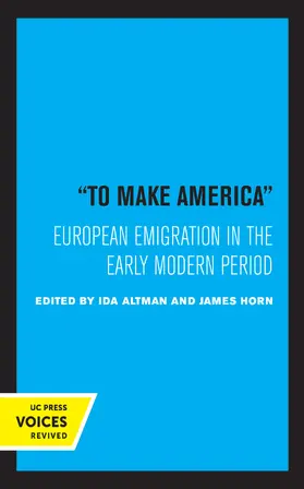 Altman / Horn |  To Make America | Buch |  Sack Fachmedien