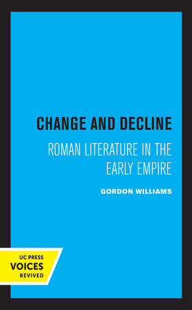 Williams | Change and Decline | Buch | 978-0-520-36717-3 | sack.de