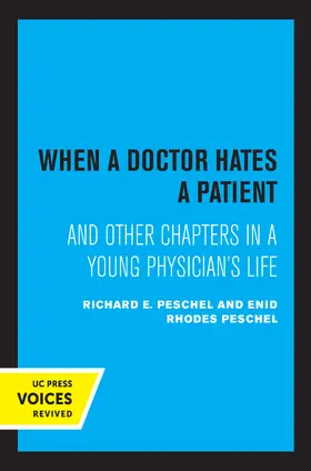 Peschel |  When A Doctor Hates A Patient | Buch |  Sack Fachmedien