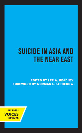 Headley |  Suicide in Asia and the Near East | Buch |  Sack Fachmedien