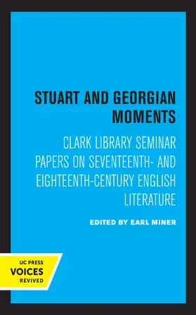 Miner |  Stuart and Georgian Moments | Buch |  Sack Fachmedien