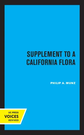 Munz |  Supplement to A California Flora | Buch |  Sack Fachmedien