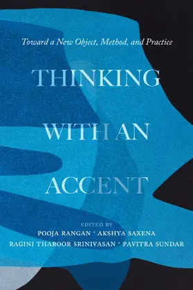 Saxena / Rangan / Sundar |  Thinking with an Accent | Buch |  Sack Fachmedien