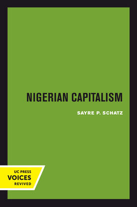Schatz |  Nigerian Capitalism | Buch |  Sack Fachmedien