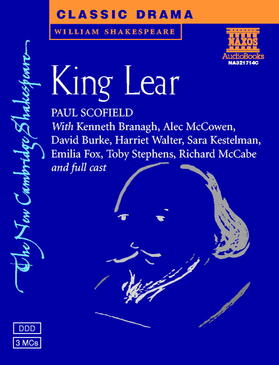 Shakespeare |  King Lear Audio Cassettes X 3 | Sonstiges |  Sack Fachmedien