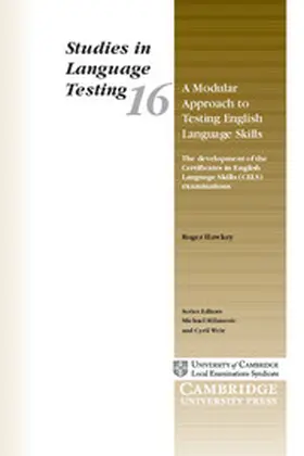 Hawkey / Milanovic |  A Modular Approach to Testing English Language Skills | Buch |  Sack Fachmedien