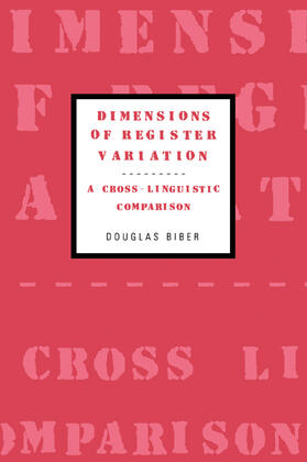 Biber |  Dimensions of Register Variation | Buch |  Sack Fachmedien
