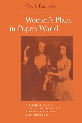 Rumbold / Erskine-Hill / Richetti |  Women's Place in Pope's World | Buch |  Sack Fachmedien