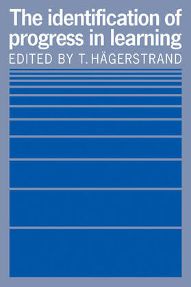 Hägerstrand / Hagerstrand |  The Identification of Progress in Learning | Buch |  Sack Fachmedien
