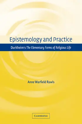 Rawls |  Epistemology and Practice | Buch |  Sack Fachmedien