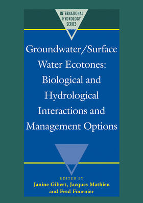 Fournier / Gibert / Mathieu |  Groundwater/Surface Water Ecotones | Buch |  Sack Fachmedien