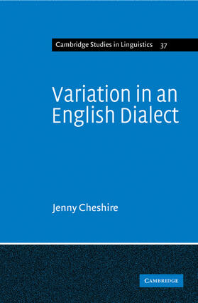 Cheshire |  Variation in an English Dialect | Buch |  Sack Fachmedien