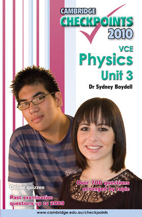 Boydell |  Cambridge Checkpoints VCE Physics Unit 3 2010 | Buch |  Sack Fachmedien