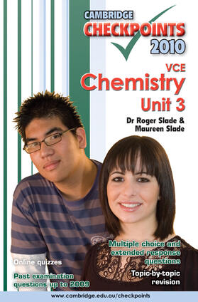 Slade |  Cambridge Checkpoints VCE Chemistry Unit 3 2010 | Buch |  Sack Fachmedien