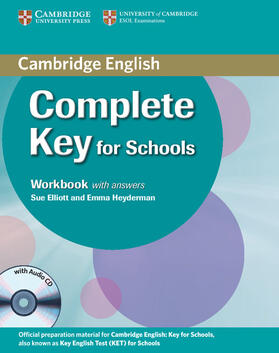 Elliott / Heyderman |  Complete Key for Schools Workbook with Answers with Audio CD | Buch |  Sack Fachmedien