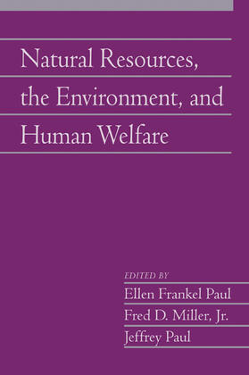 Paul / Miller, Jr |  Natural Resources, the Environment, and Human Welfare: Volume 26, Part 2 | Buch |  Sack Fachmedien