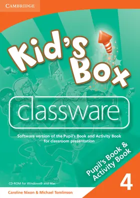 Nixon / Tomlinson |  Kid's Box 4 Classware CD-ROM | Sonstiges |  Sack Fachmedien