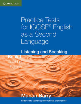 Barry |  Practice Tests for IGCSE English as a Second Language: Listening and Speaking Book 1 | Buch |  Sack Fachmedien