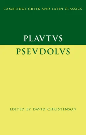 Christenson |  Plautus: Pseudolus | Buch |  Sack Fachmedien