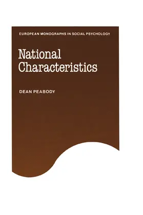 Peabody |  National Characteristics | Buch |  Sack Fachmedien