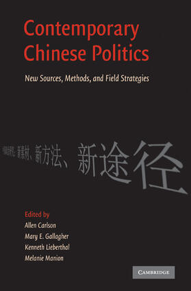 Carlson / Gallagher / Lieberthal |  Contemporary Chinese Politics | Buch |  Sack Fachmedien