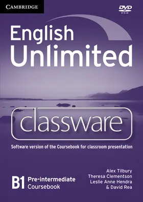 Tilbury / Clementson / Hendra |  English Unlimited Pre-Intermediate Classware DVD-ROM | Sonstiges |  Sack Fachmedien