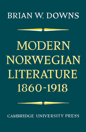 Downs |  Modern Norwegian Literature, 1860-1918 | Buch |  Sack Fachmedien