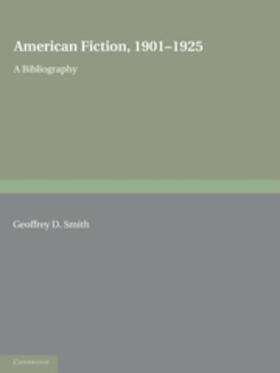 Smith |  American Fiction, 1901 1925 2 Part Set | Buch |  Sack Fachmedien
