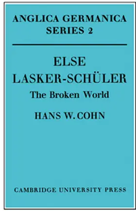 Cohn |  Else Lasker-Schuler | Buch |  Sack Fachmedien