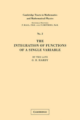 Hardy |  Integration of Functions | Buch |  Sack Fachmedien