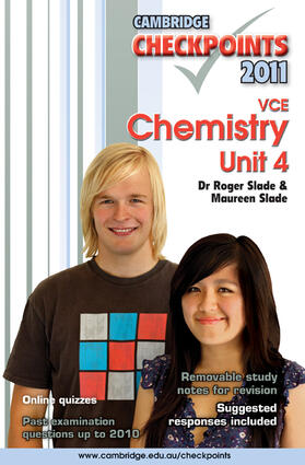 Slade |  Cambridge Checkpoints VCE Chemistry Unit 4 2011 | Buch |  Sack Fachmedien