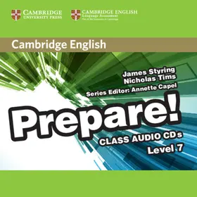 Styring / Tims |  Cambridge English Prepare! Level 7 Class Audio CDs (3) | Sonstiges |  Sack Fachmedien