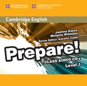 Kosta / Williams |  Cambridge English Prepare! Level 1 Class Audio CDs (2) | Sonstiges |  Sack Fachmedien