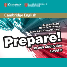 Kosta / Williams |  Cambridge English Prepare! Level 3 Class Audio CDs (2) | Sonstiges |  Sack Fachmedien