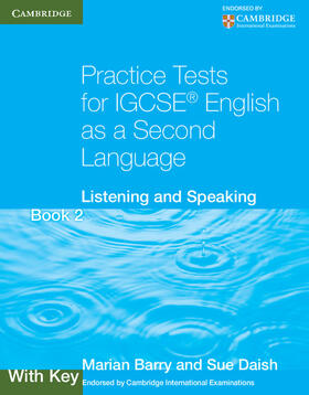 Barry / Daish |  Practice Tests for IGCSE English as a Second Language Book 2, With Key | Buch |  Sack Fachmedien