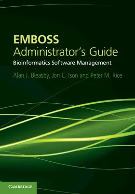 Bleasby / Ison / Rice |  EMBOSS Administrator's Guide | Buch |  Sack Fachmedien