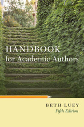 Luey |  Handbook for Academic Authors | Buch |  Sack Fachmedien