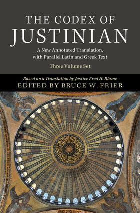 Frier |  The Codex of Justinian 3 Volume Hardback Set | Buch |  Sack Fachmedien