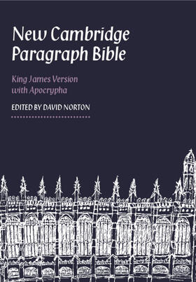  New Cambridge Paragraph Bible with Apocrypha, Black Calfskin Leather, KJ595:TA Black Calfskin | Buch |  Sack Fachmedien