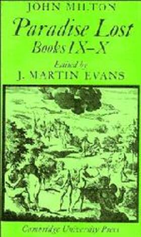 Milton / Evans |  Paradise Lost: Books 9-10 | Buch |  Sack Fachmedien