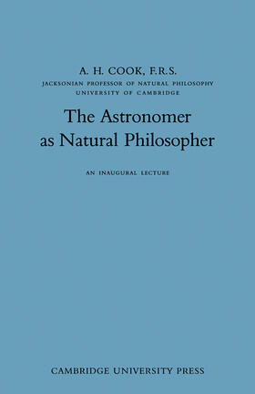 Cook |  The Astronomer as Natural Philosopher | Buch |  Sack Fachmedien