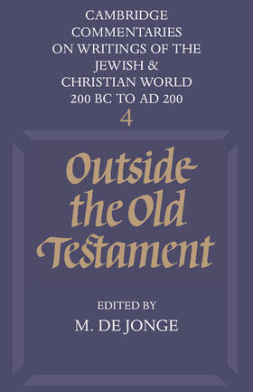 Jonge |  Outside the Old Testament | Buch |  Sack Fachmedien